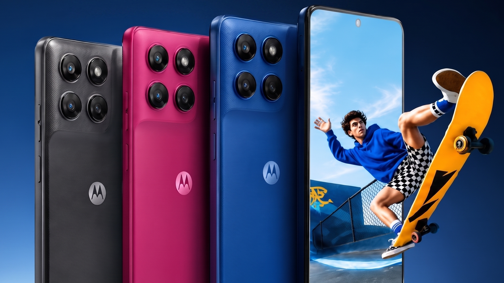 Motorola anuncia chegada do novo Moto G77 Power