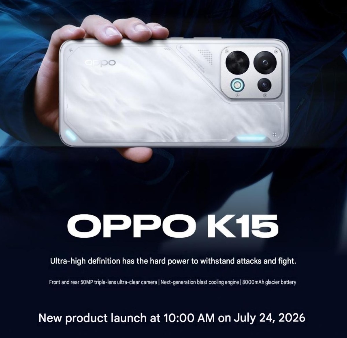Oppo K15 aposta em bateria gigante e fan cooler para ganhar o consumidor de performance