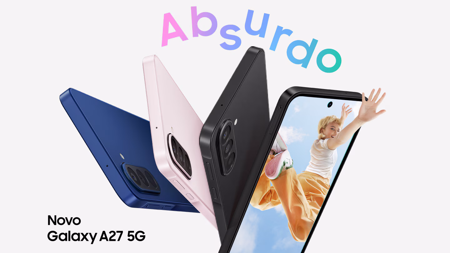 Samsung traz Galaxy A27 5G ao Brasil por R$ 2.299